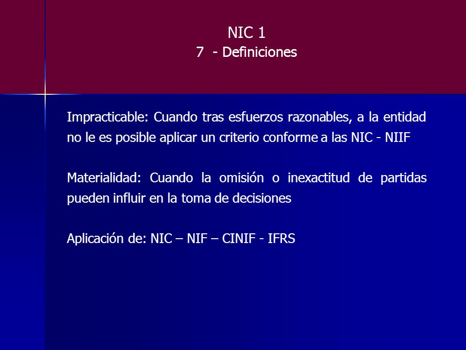 NIC Definiciones.