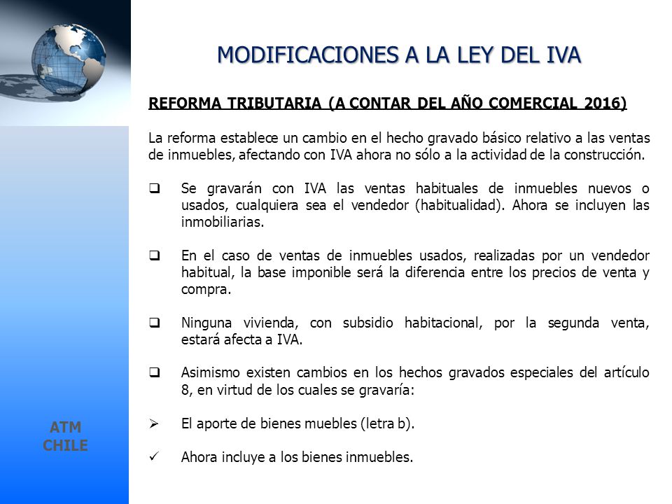 ATM CHILE & CONSULTORES