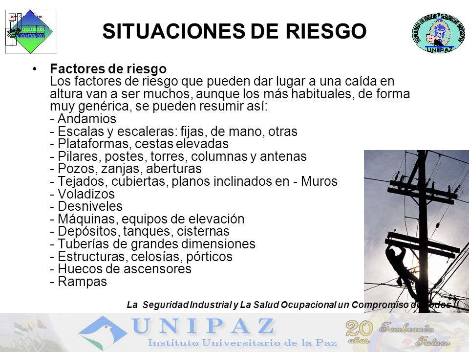 La Seguridad Industrial y La Salud Ocupacional un Compromiso de Todos !!
