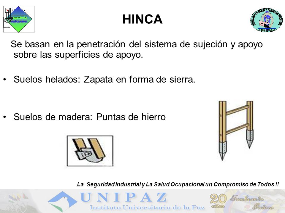 HINCA La Seguridad Industrial y La Salud Ocupacional un Compromiso de Todos !!