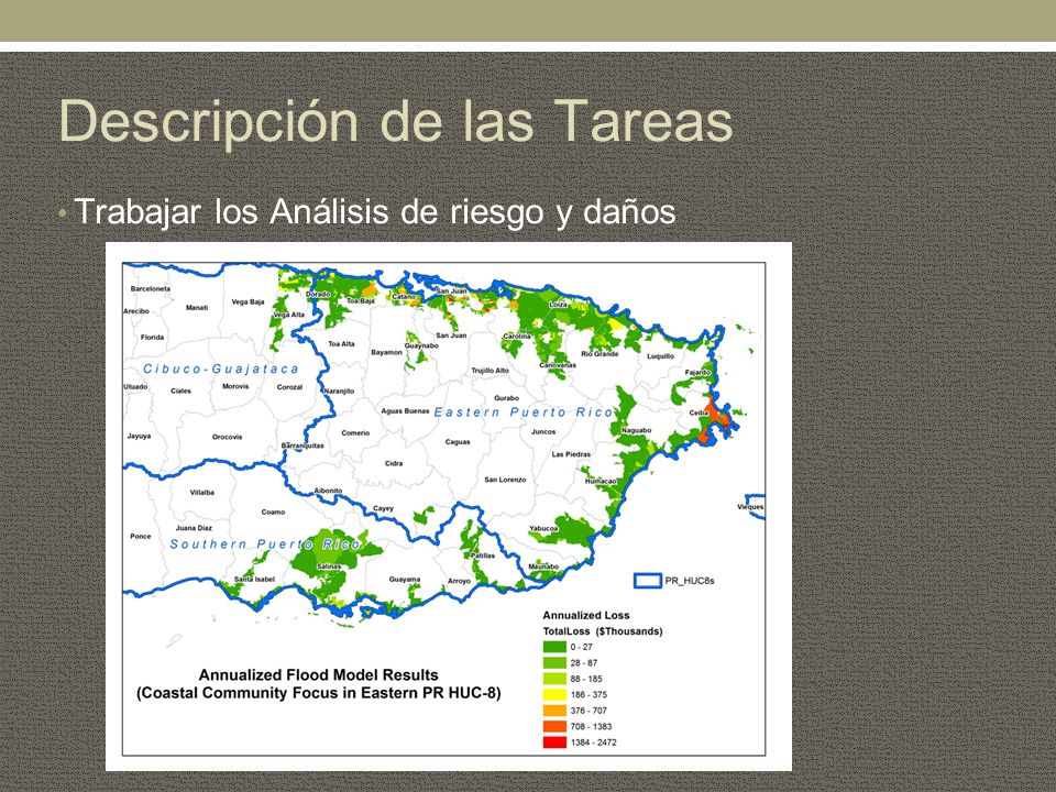 Descripción de las Tareas