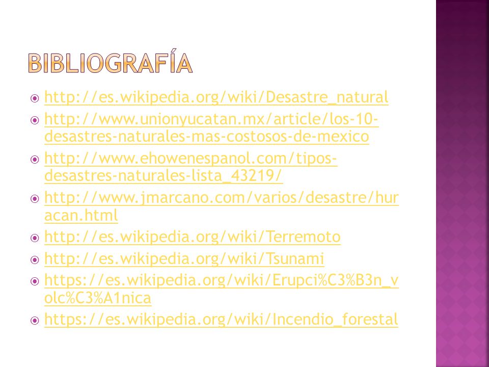Bibliografía