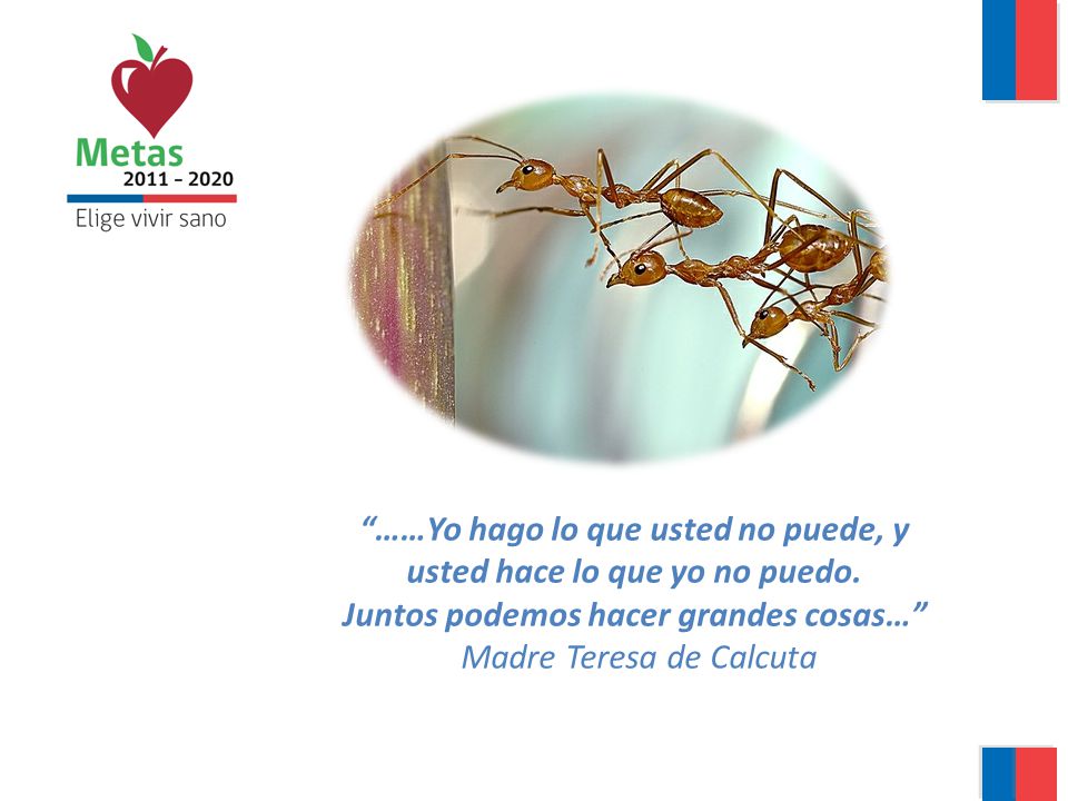 ……Yo hago lo que usted no puede, y usted hace lo que yo no puedo.