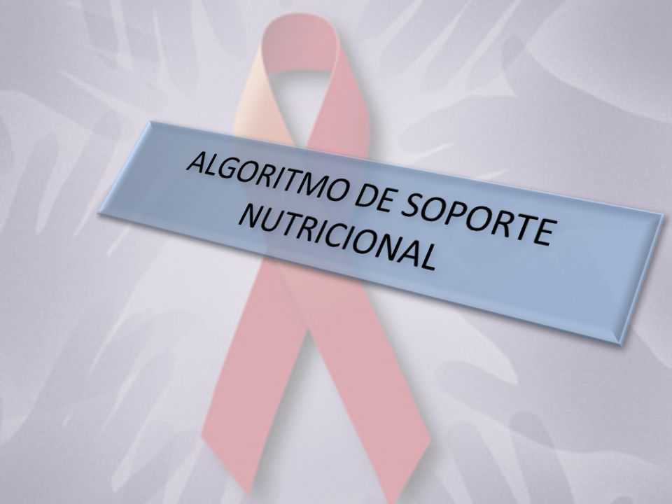 ALGORITMO DE SOPORTE NUTRICIONAL