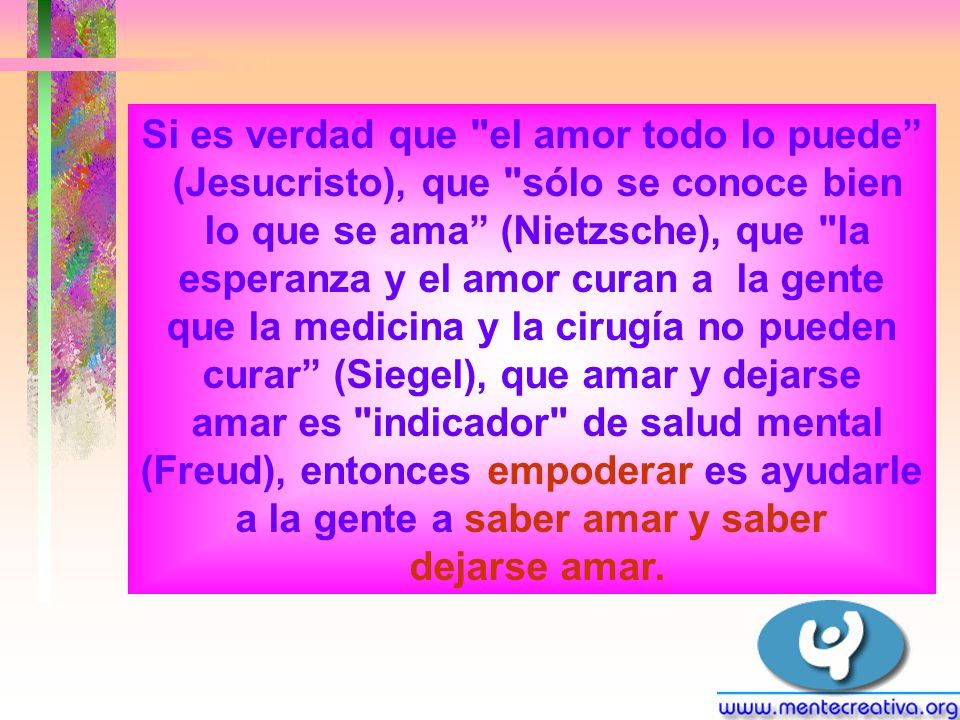 Si es verdad que el amor todo lo puede