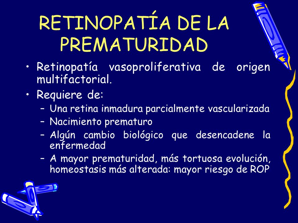 RETINOPATÍA DE LA PREMATURIDAD