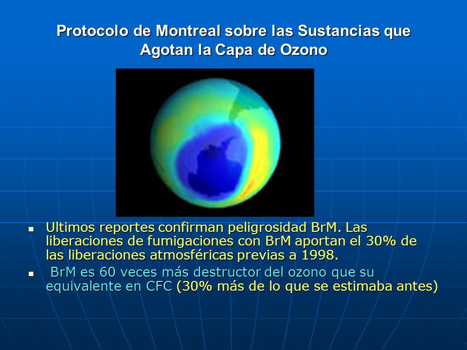 Protocolo de Montreal sobre las Sustancias que Agotan la Capa de Ozono