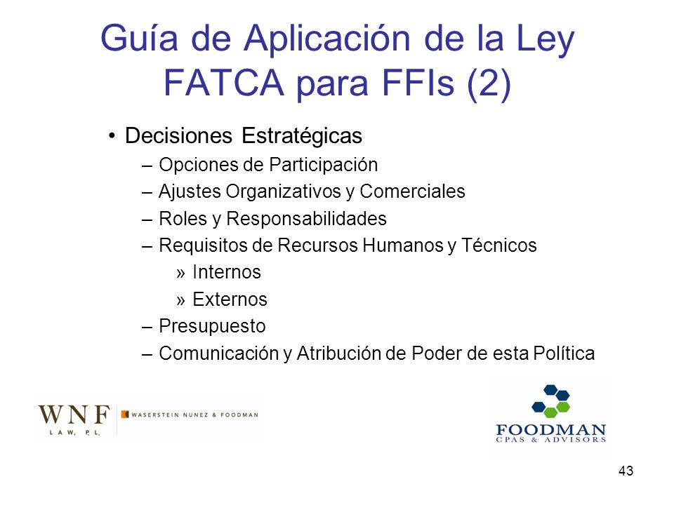 Guía de Aplicación de la Ley FATCA para FFIs (2)