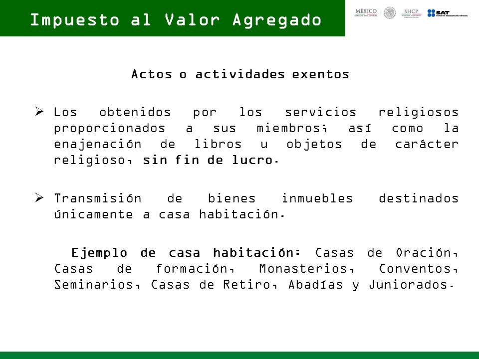 Impuesto al Valor Agregado
