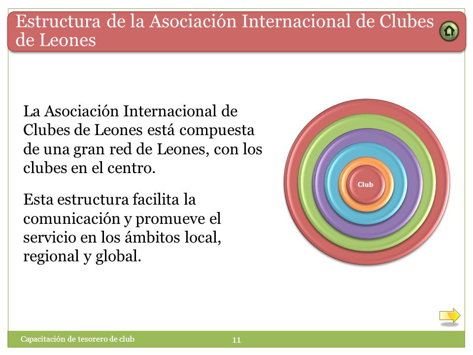 Estructura de la Asociación Internacional de Clubes de Leones