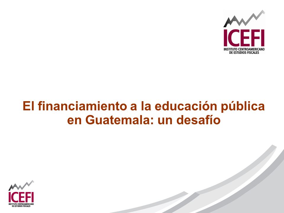 El financiamiento a la educación pública en Guatemala: un desafío