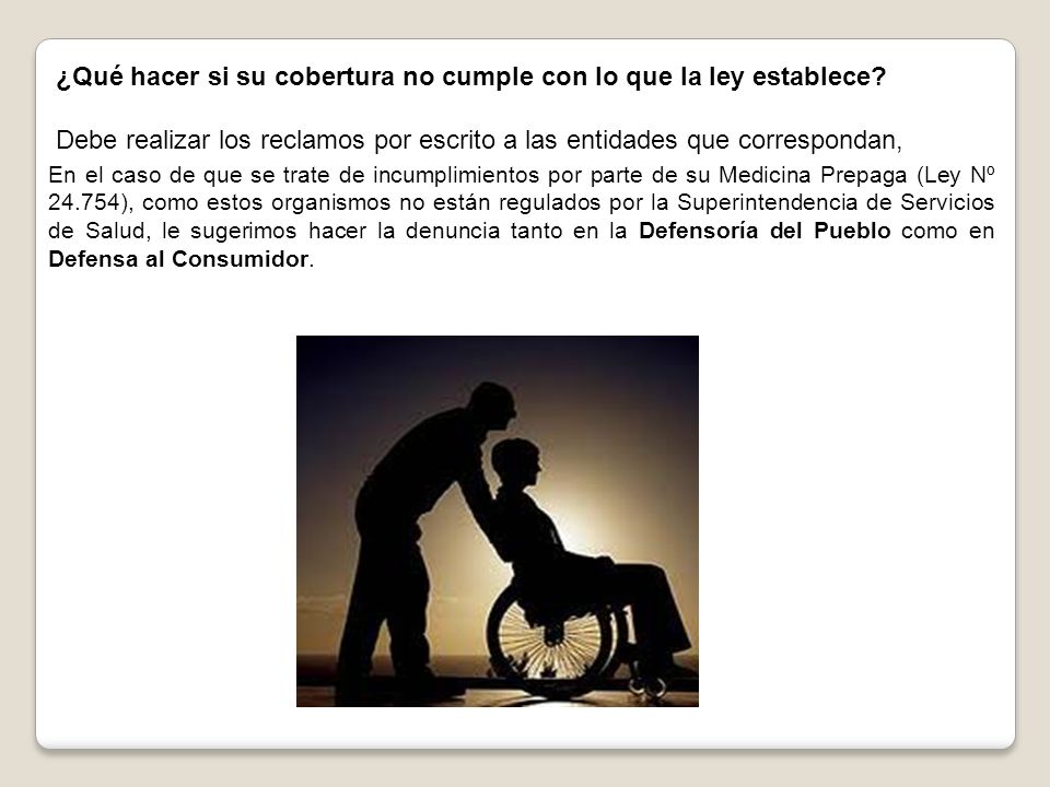 ¿Qué hacer si su cobertura no cumple con lo que la ley establece