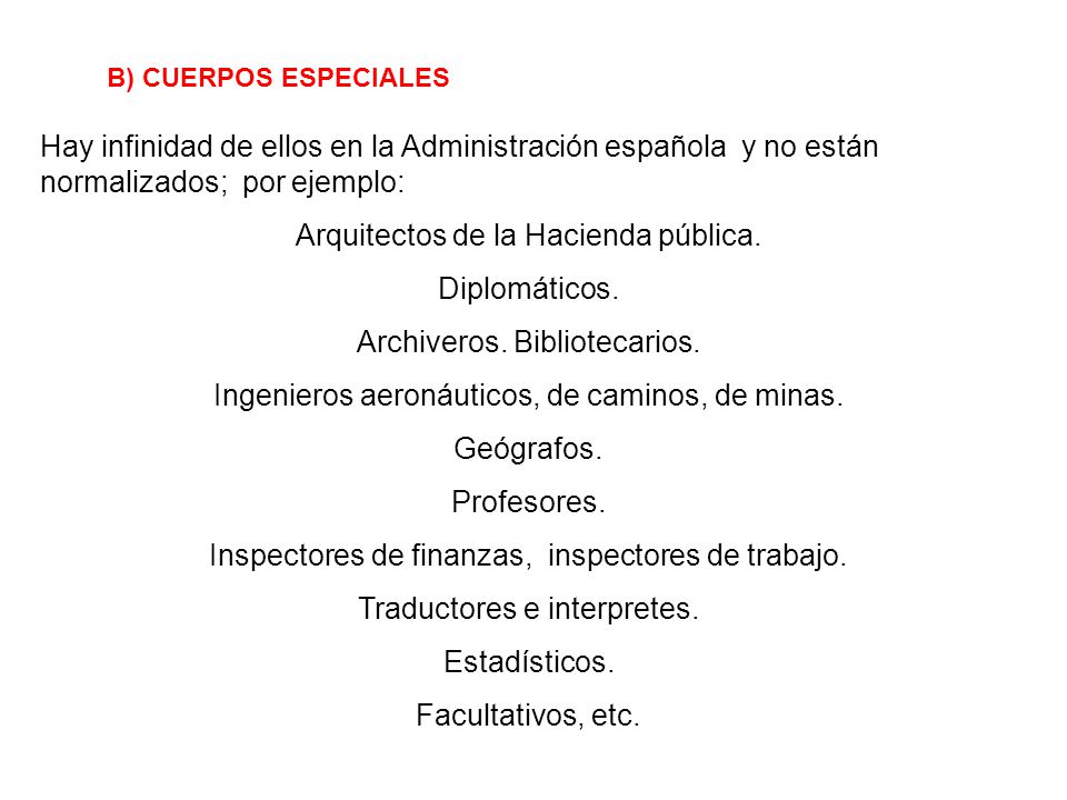 Arquitectos de la Hacienda pública. Diplomáticos.