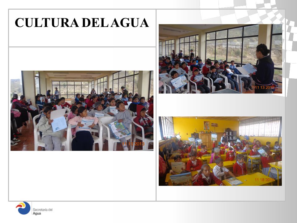 CULTURA DEL AGUA E