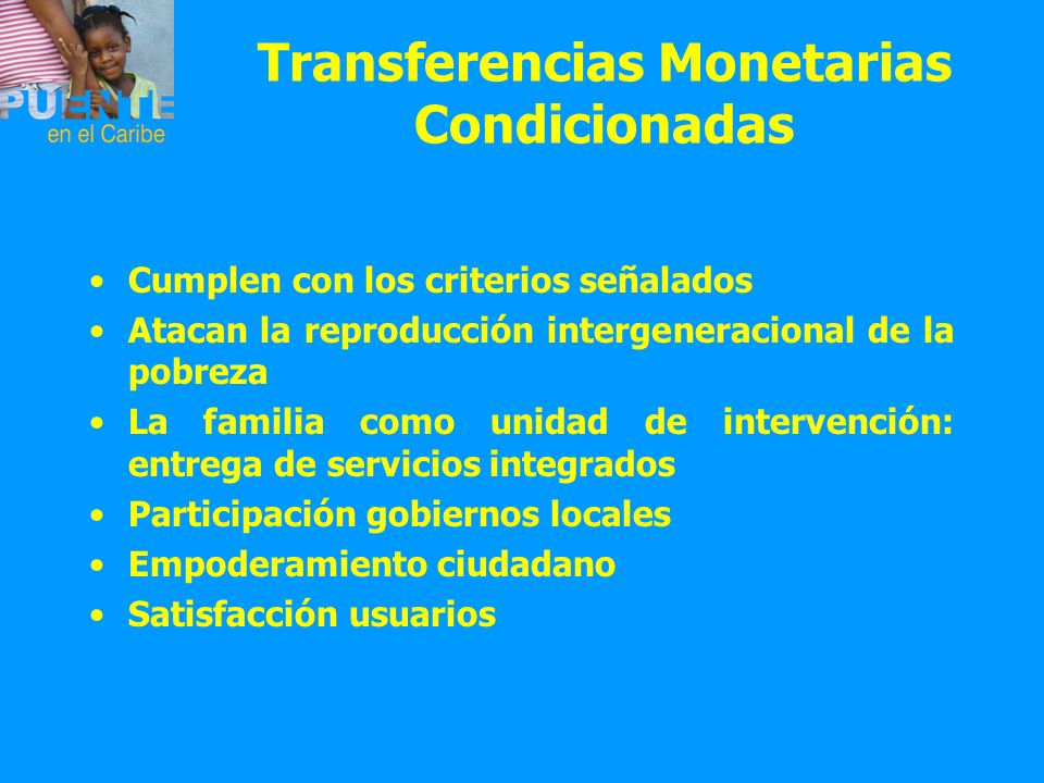 Transferencias Monetarias Condicionadas