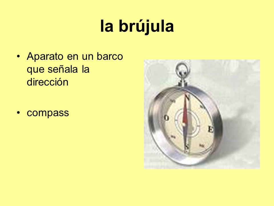 la brújula Aparato en un barco que señala la dirección compass