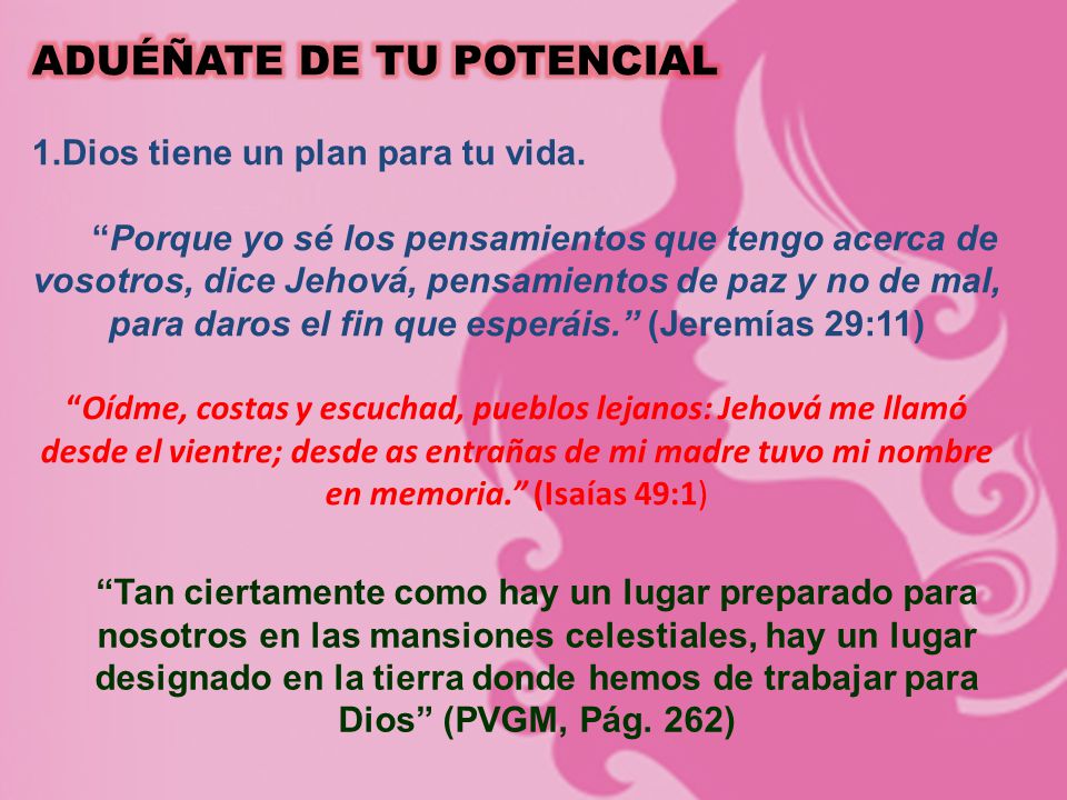 ADUÉÑATE DE TU POTENCIAL