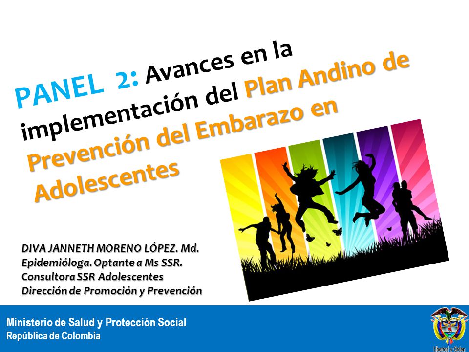 PANEL 2: Avances en la implementación del Plan Andino de Prevención del Embarazo en Adolescentes