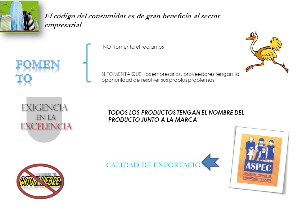 El código del consumidor es de gran beneficio al sector empresarial