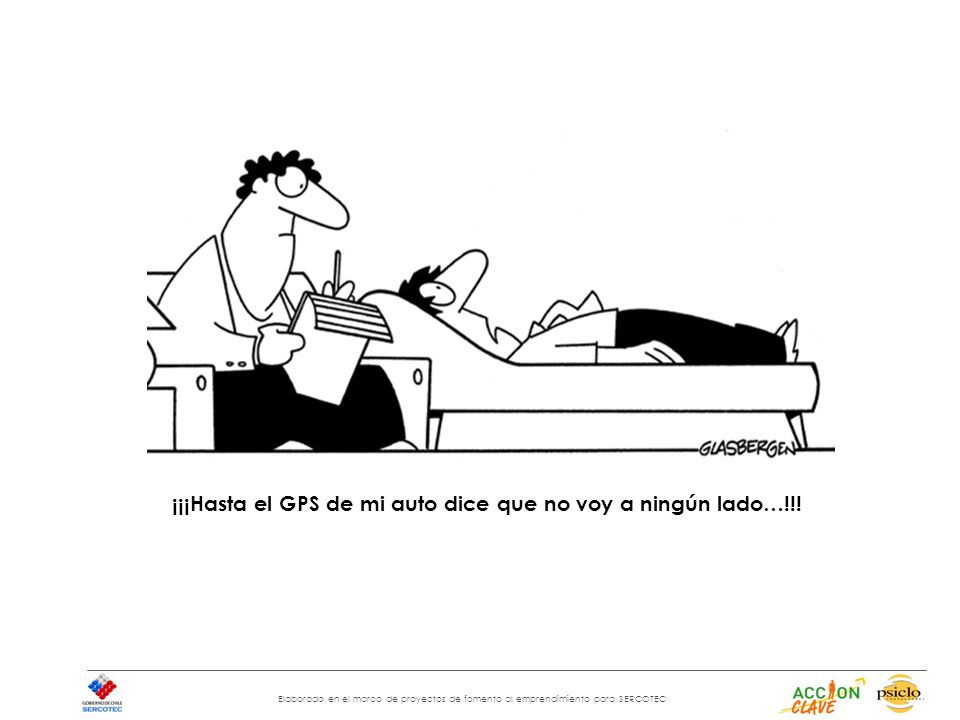 ¡¡¡Hasta el GPS de mi auto dice que no voy a ningún lado…!!!