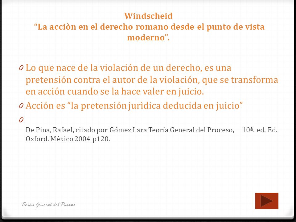 Acción es la pretensión jurìdica deducida en juicio