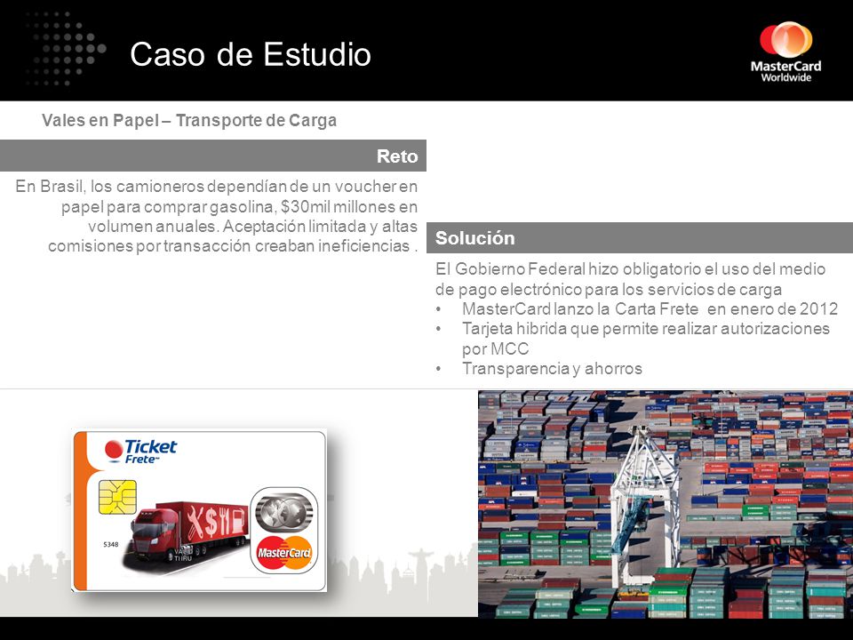 Caso de Estudio Reto Solución Vales en Papel – Transporte de Carga