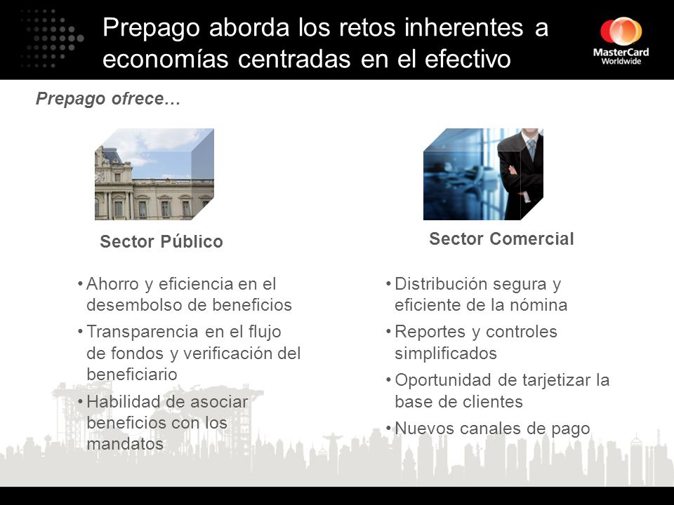 Prepago aborda los retos inherentes a economías centradas en el efectivo