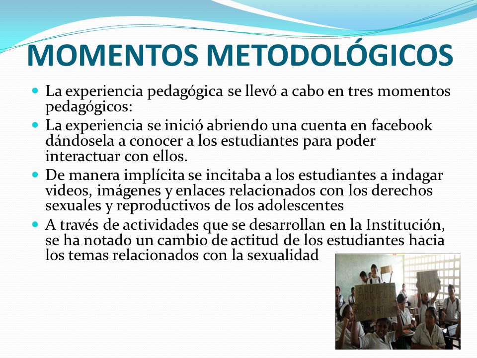 MOMENTOS METODOLÓGICOS