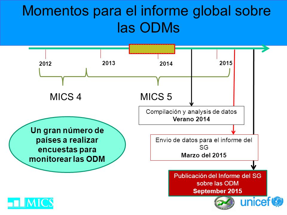 Un gran número de países a realizar encuestas para monitorear las ODM