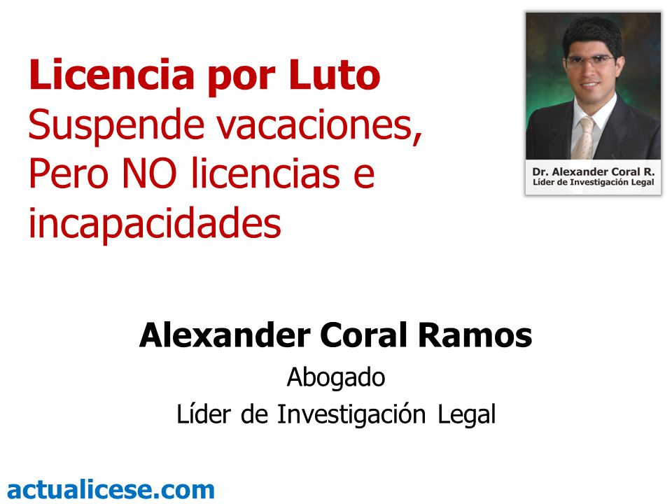 Líder de Investigación Legal