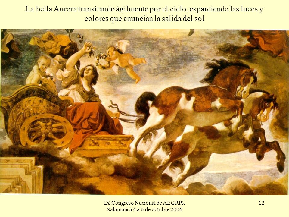 IX Congreso Nacional de AEGRIS. Salamanca 4 a 6 de octubre 2006