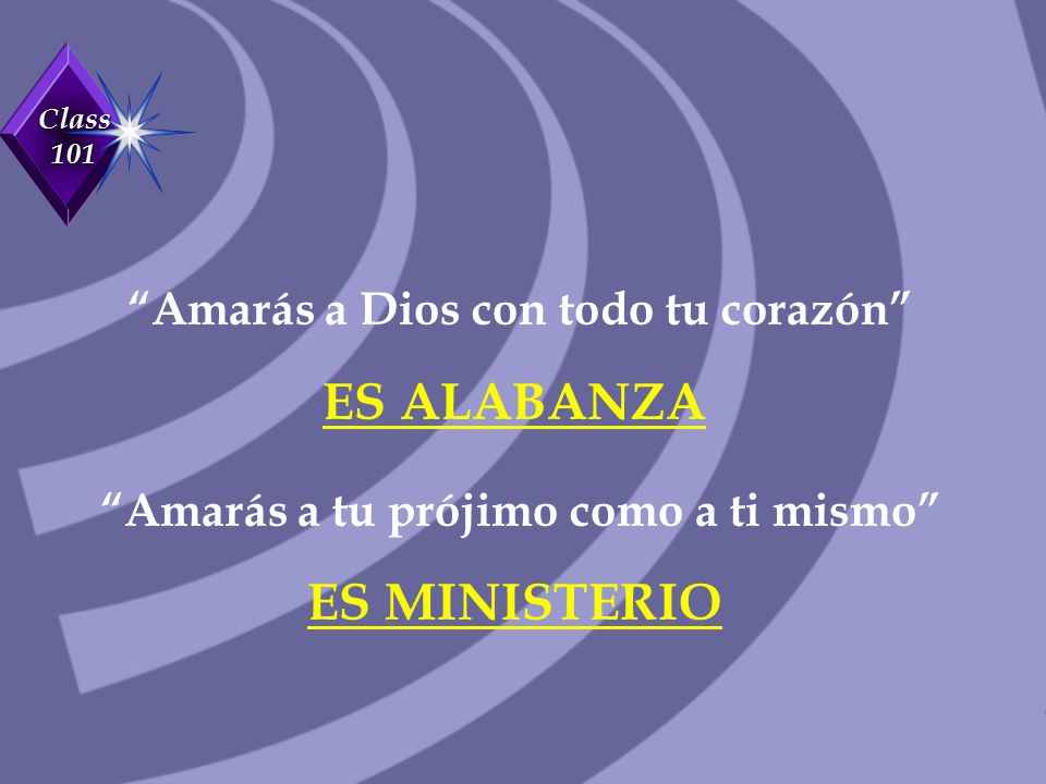 Amarás a tu prójimo como a ti mismo ES MINISTERIO