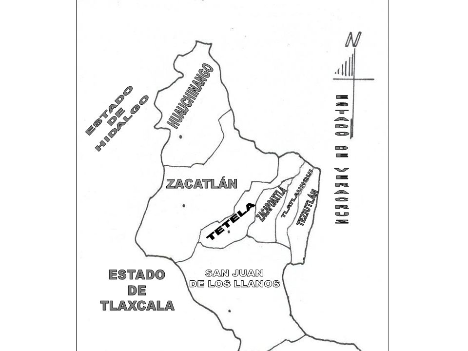 SAN JUAN DE LOS LLANOS ZACATLÁN HUAUCHINANGO ESTADO HIDALGO DE TETELA