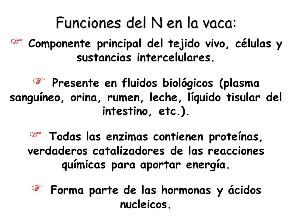 Forma parte de las hormonas y ácidos nucleicos.