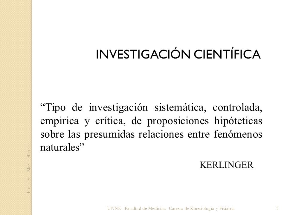UNNE - Facultad de Medicina- Carrera de Kinesiología y Fisiatría