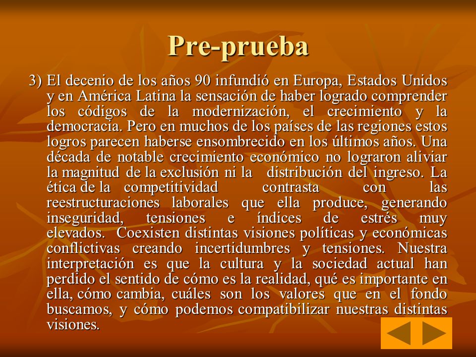 Pre-prueba
