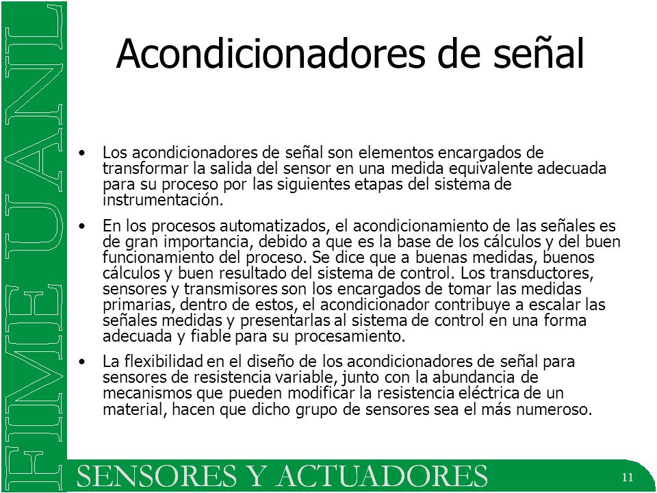 Acondicionadores de señal