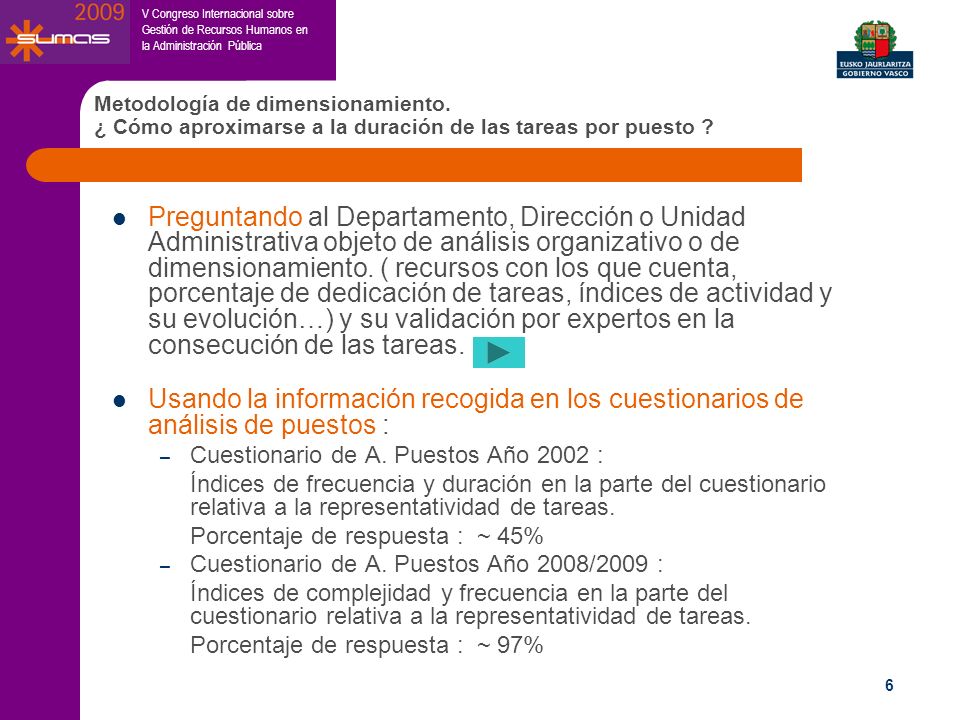 OPE 2007, Jornada formación metodología, 17 diciembre 2007