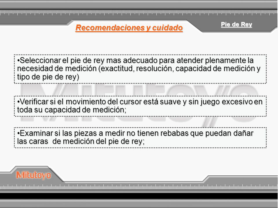Recomendaciones y cuidado