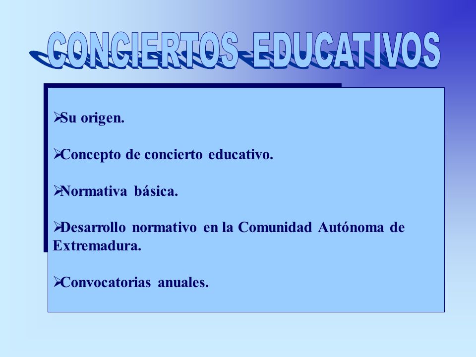 CONCIERTOS EDUCATIVOS