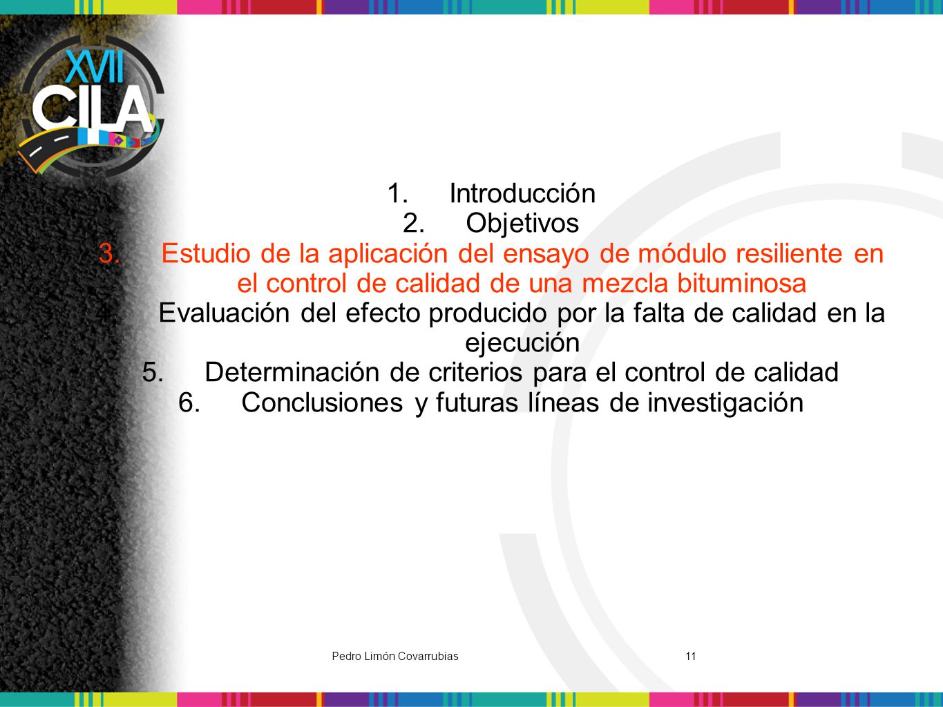Determinación de criterios para el control de calidad