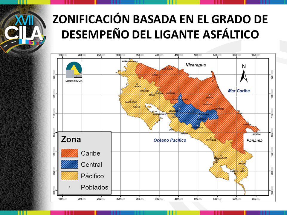 ZONIFICACIÓN BASADA EN EL GRADO DE DESEMPEÑO DEL LIGANTE ASFÁLTICO