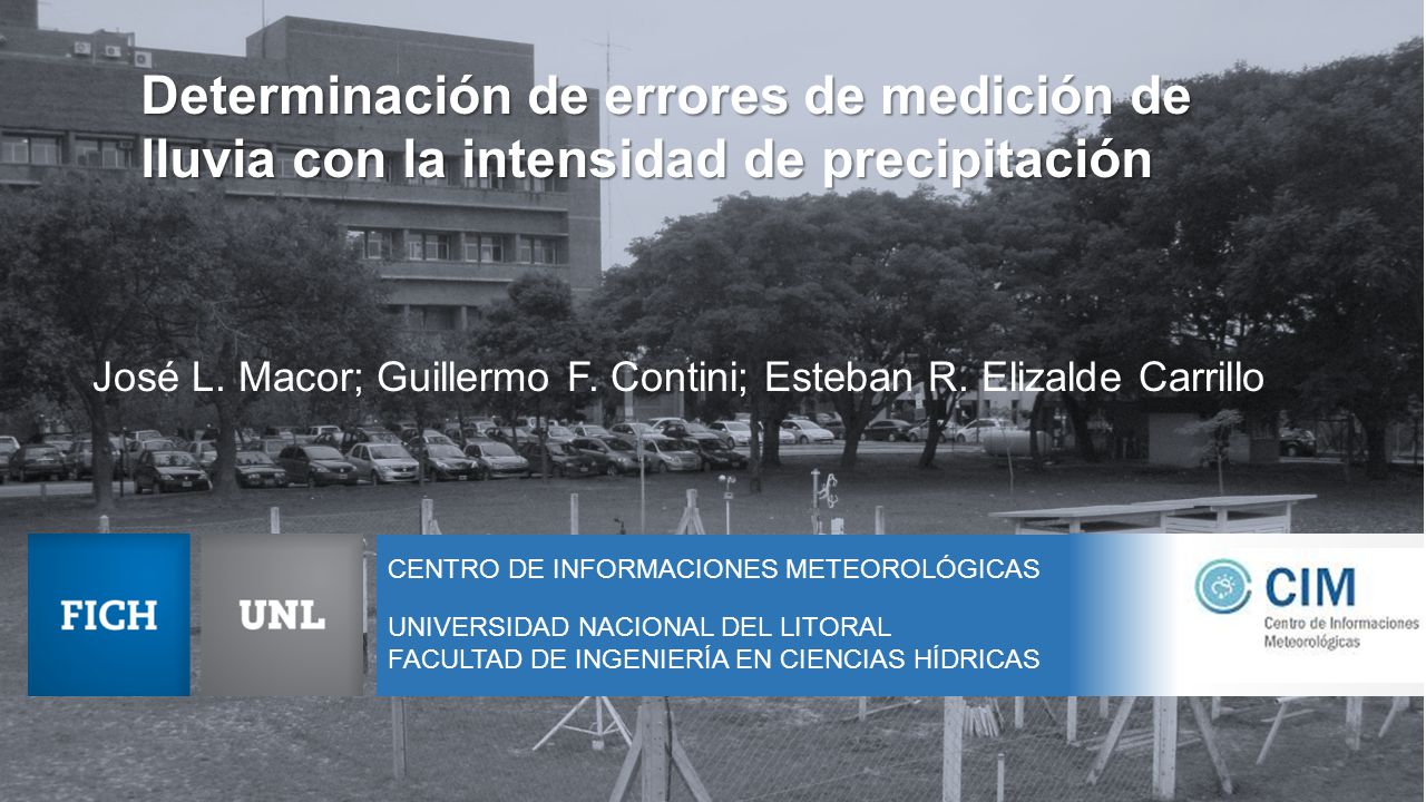 José L. Macor; Guillermo F. Contini; Esteban R. Elizalde Carrillo