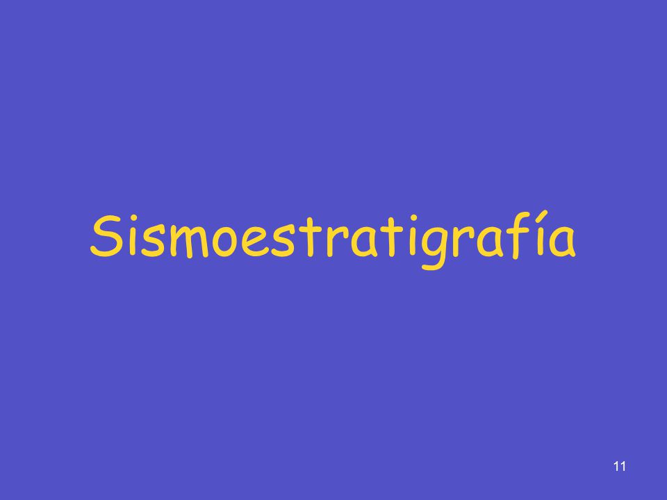 Sismoestratigrafía