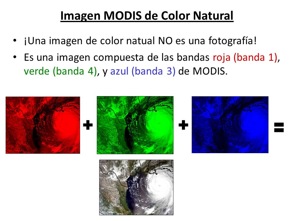 Imagen MODIS de Color Natural