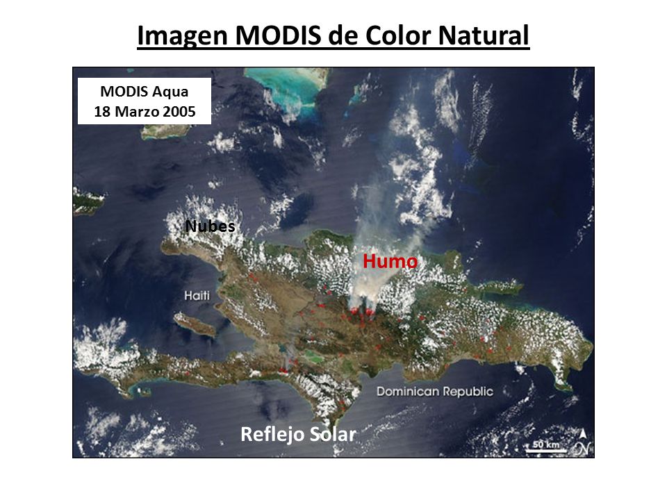 Imagen MODIS de Color Natural