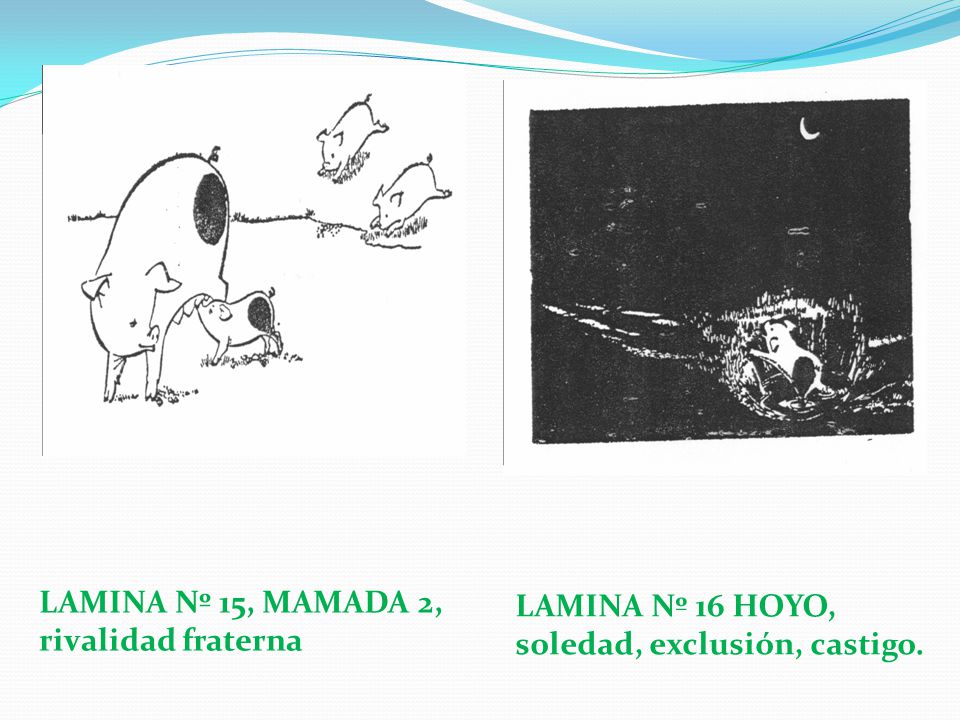 LAMINA Nº 15, MAMADA 2, rivalidad fraterna