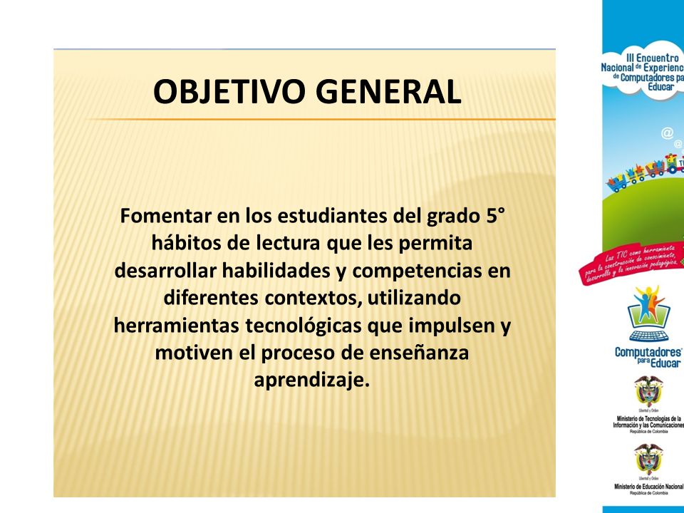 OBJETIVO GENERAL
