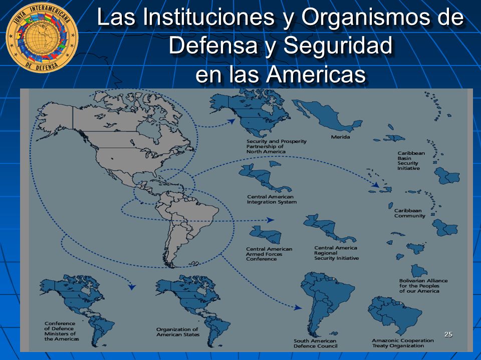 Las Instituciones y Organismos de Defensa y Seguridad en las Americas