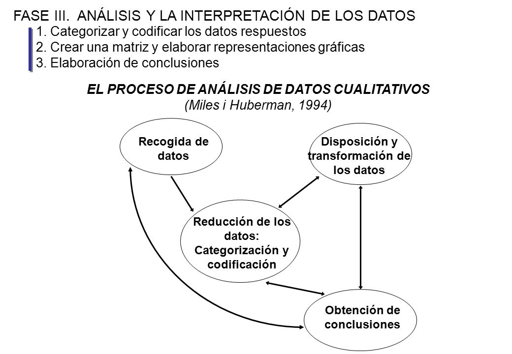 El procesamiento y el análisis de la información